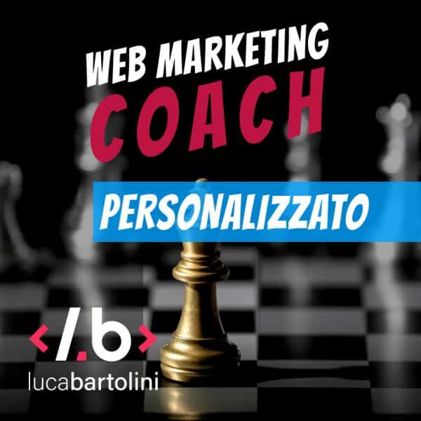 Intervento Singolo Web Marketing Coach Complesso